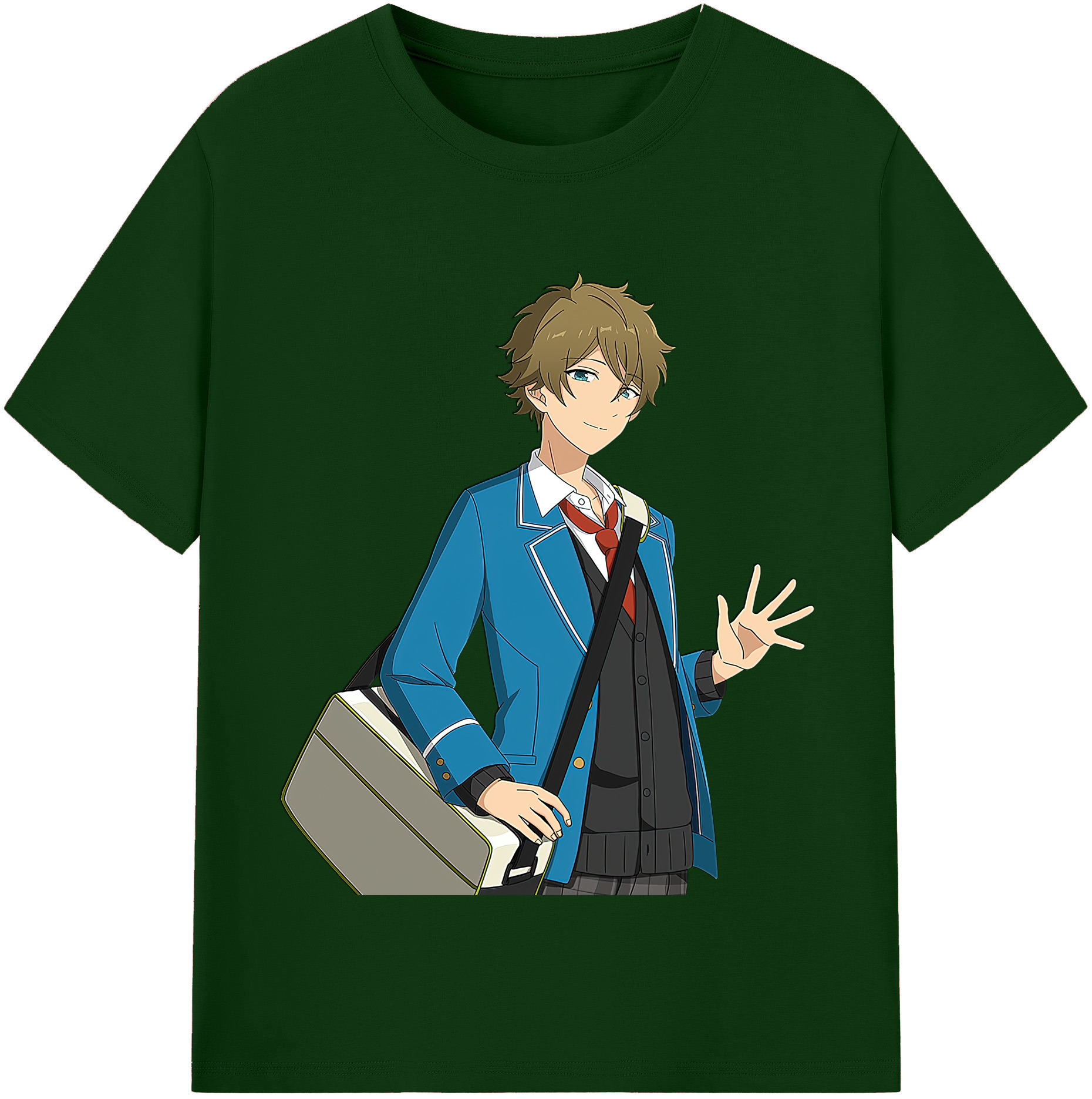 （画像用） あんさんぶるスターズ! Ensemble Stars 綿100％半袖Tシャツ（フロントプリント）